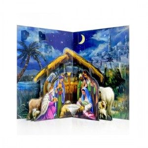 Nativity Advent Calendar – 3D Pop Up